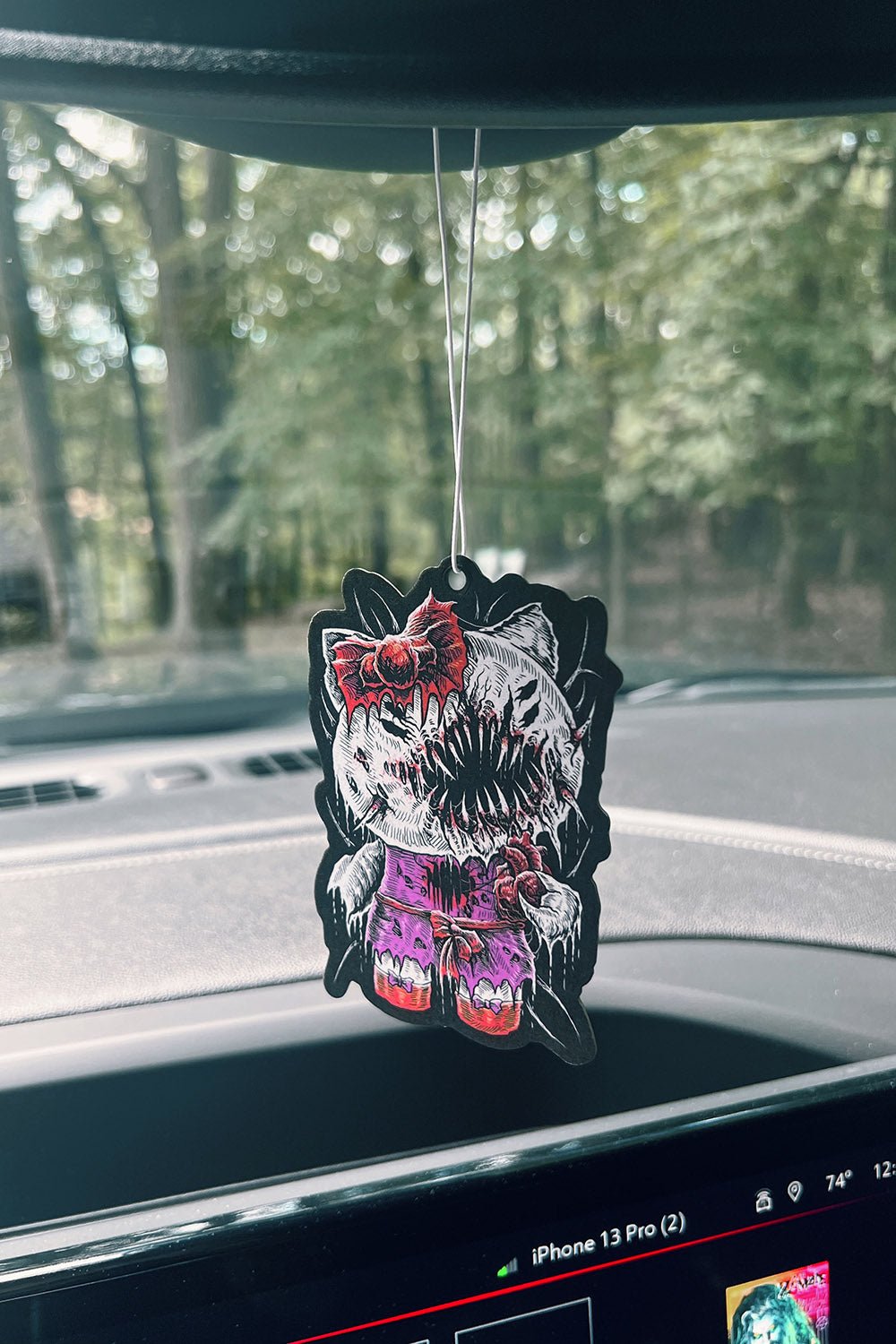 Hell Kitty Air Freshener [BUBBLEGUM] - housewares - VampireFreaks - VampireFreaks