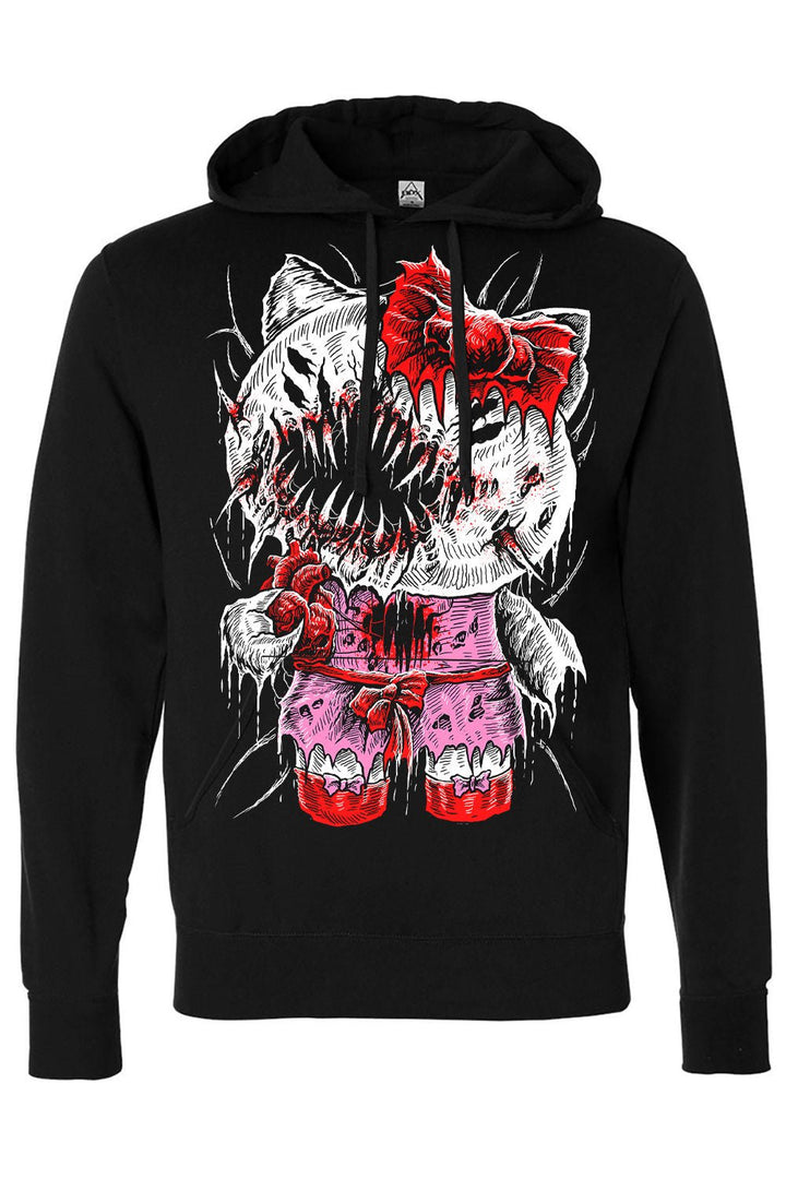 Hell Kitty Hoodie [Zipper or Pullover] - mens outerwear - VampireFreaks - VampireFreaks