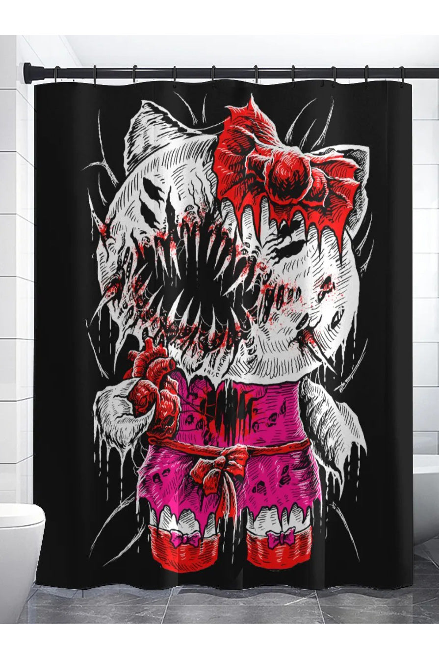 Hell Kitty Shower Curtain