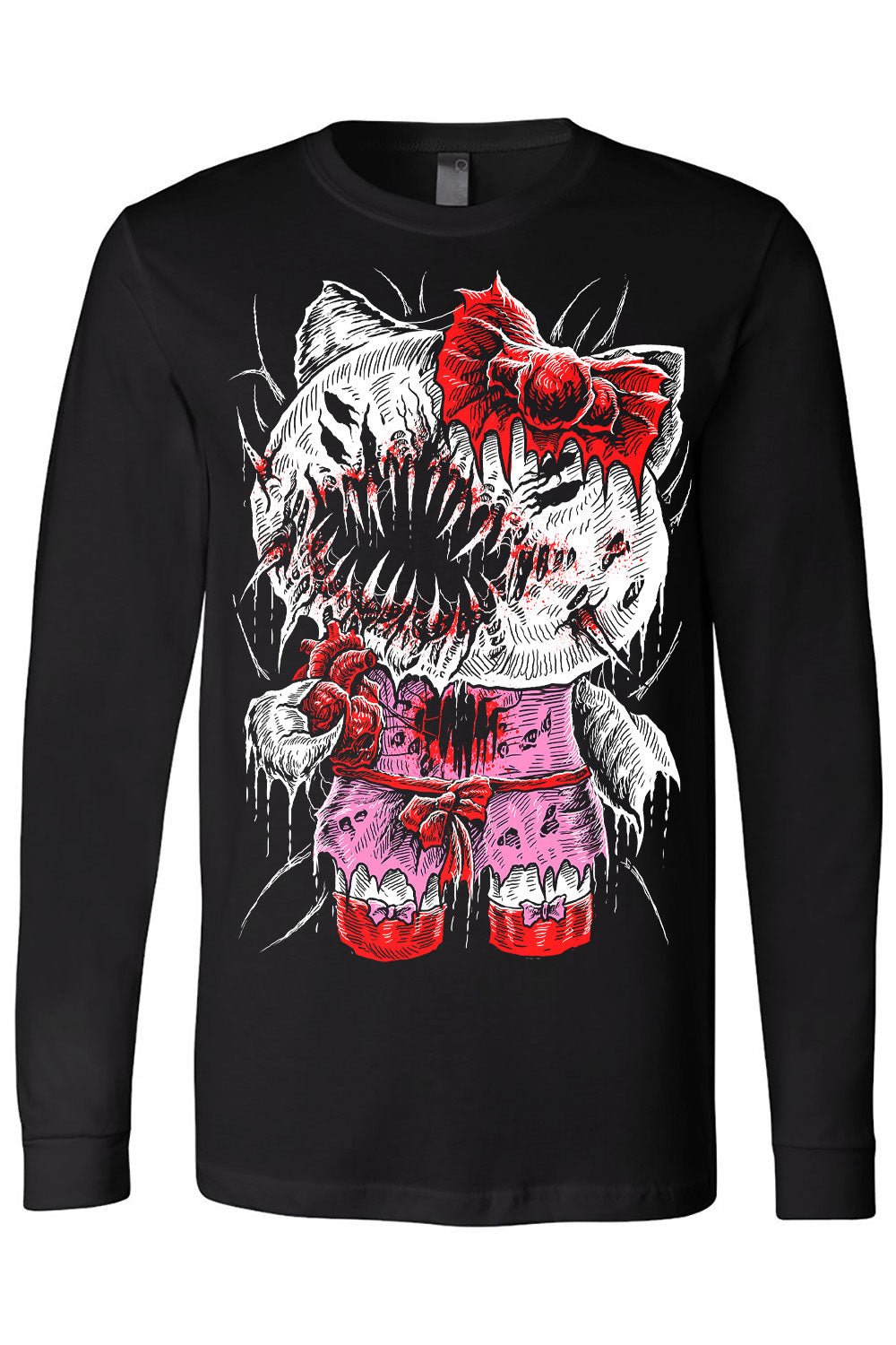 Hell Kitty T-shirt - graphic t-shirt - VampireFreaks - VampireFreaks