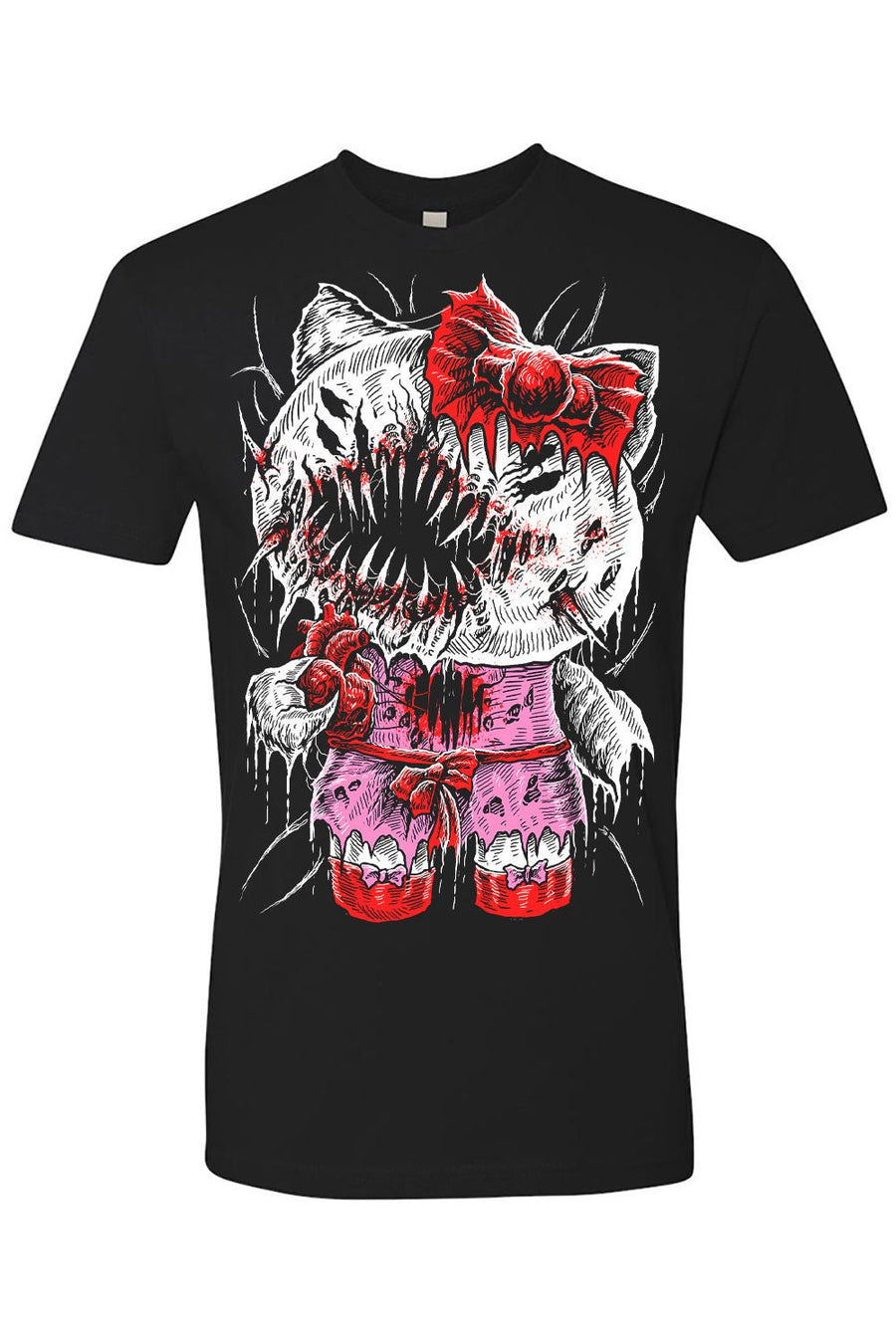 Hell Kitty T-shirt - graphic t-shirt - VampireFreaks - VampireFreaks