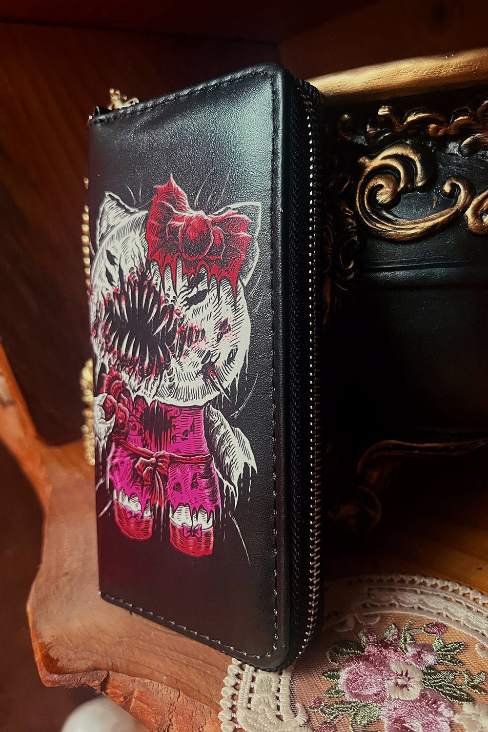 Hell Kitty Wallet - bags & wallets - VampireFreaks - VampireFreaks