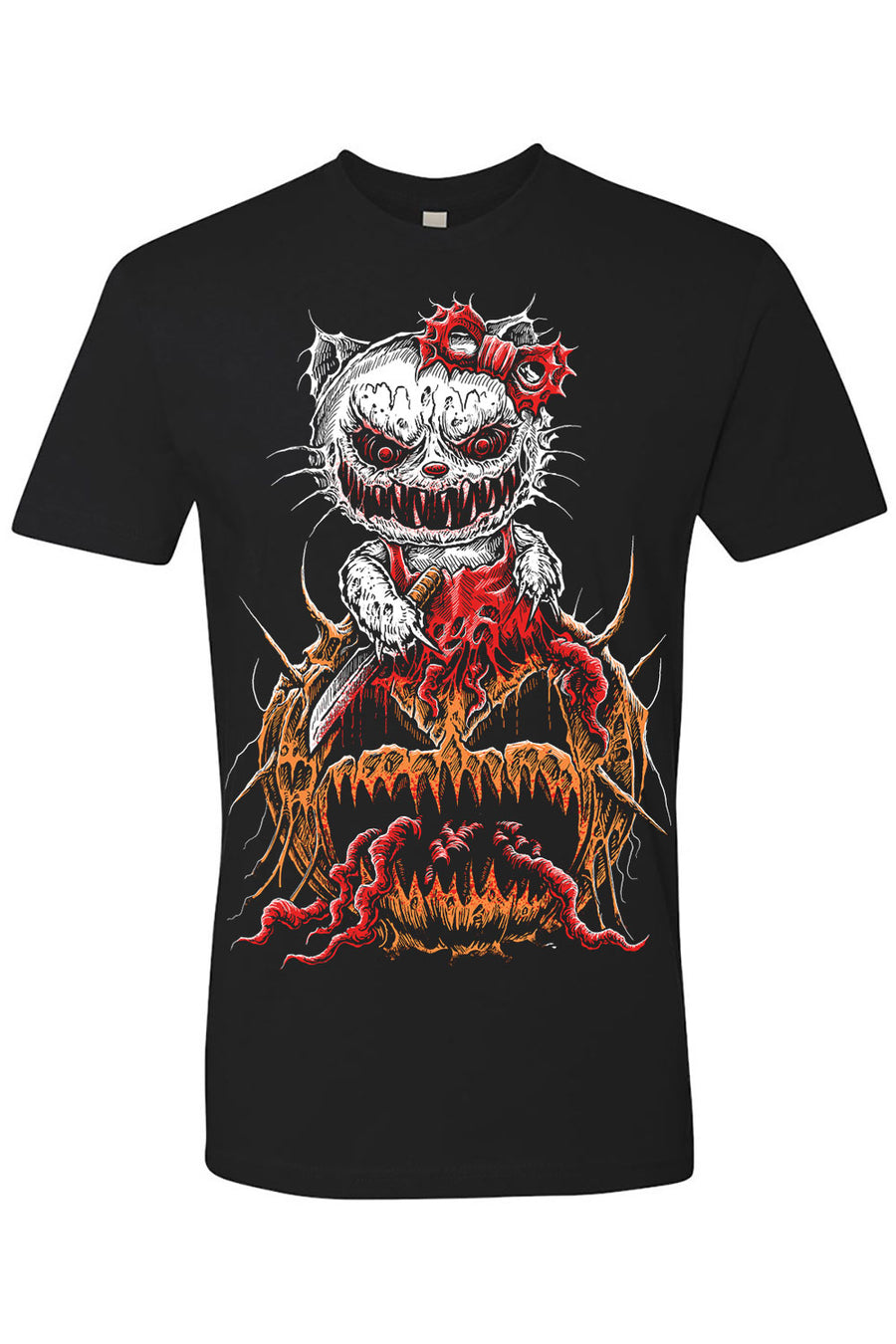 Hell-O-Ween Kitty T-shirt