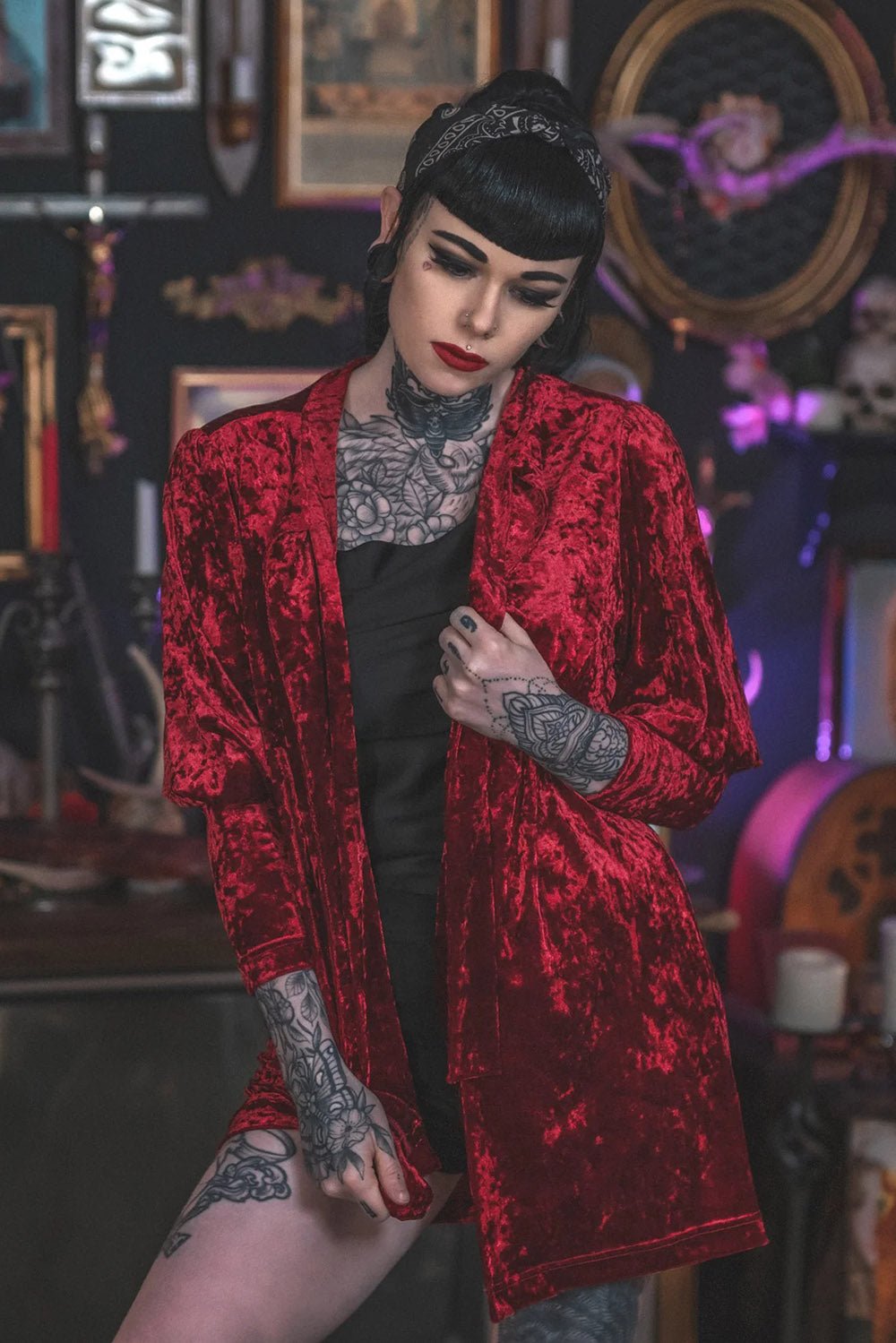 Hellfire Cardigan [RED]