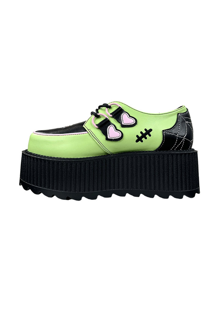 womens hello kitty platform creepers