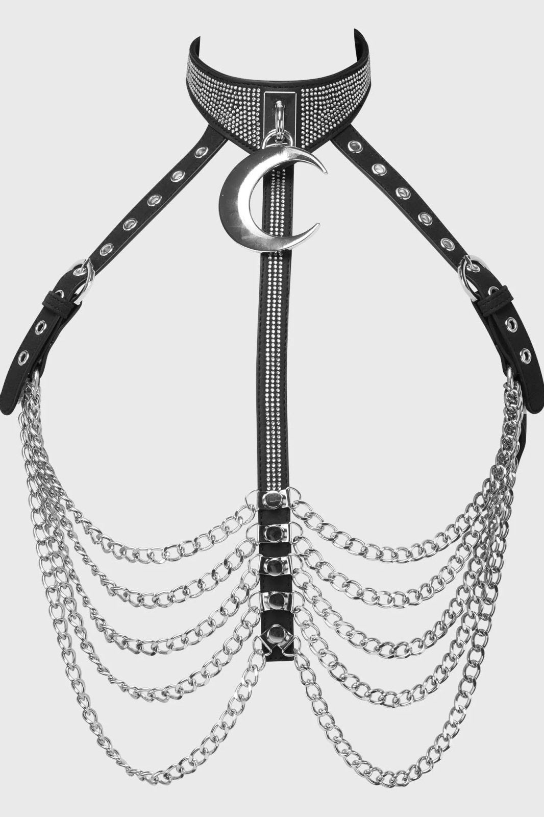 Hell's Revenge Harness [ONE SIZE] - belts - VampireFreaks - Killstar