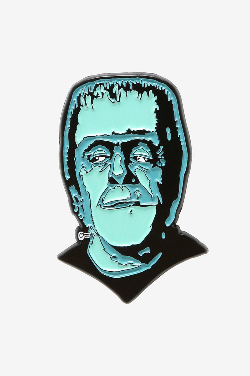 Herman Munster Enamel Pin [Glows in the Dark] - pins & patches - VampireFreaks - Rock Rebel