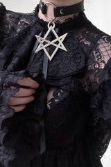 Hexagram Choker - chokers - VampireFreaks - Killstar