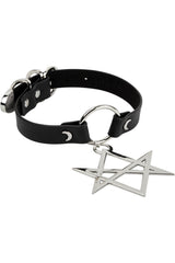 Hexagram Choker - chokers - VampireFreaks - Killstar