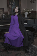 Hexen Dress [PURPLE/BLACK] - dresses - VampireFreaks - Lively Ghosts