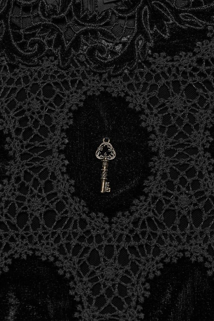 puff sleeve gothic top by punk rave 