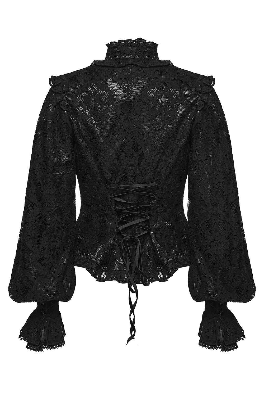 victorian billowy sleeve gothic top corset with flared sleeves
