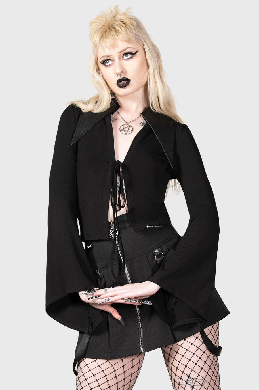 High Coven Top - womens tops - VampireFreaks - Killstar