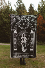 High Priestess Tarot Tapestry - housewares - VampireFreaks - The Pretty Cult