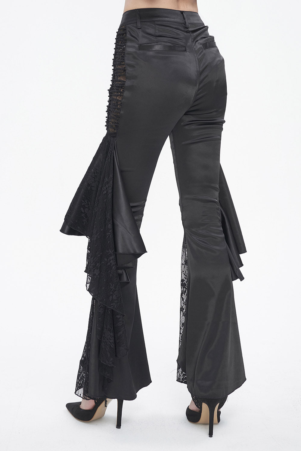 goth bell bottoms