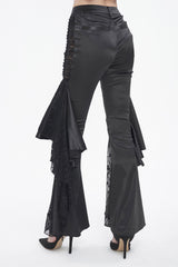 goth bell bottoms