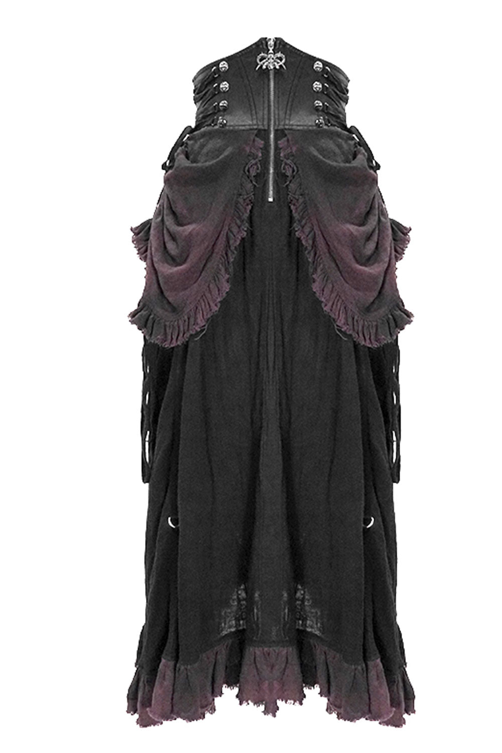 Victorian goth long skirt from Devil Fashion