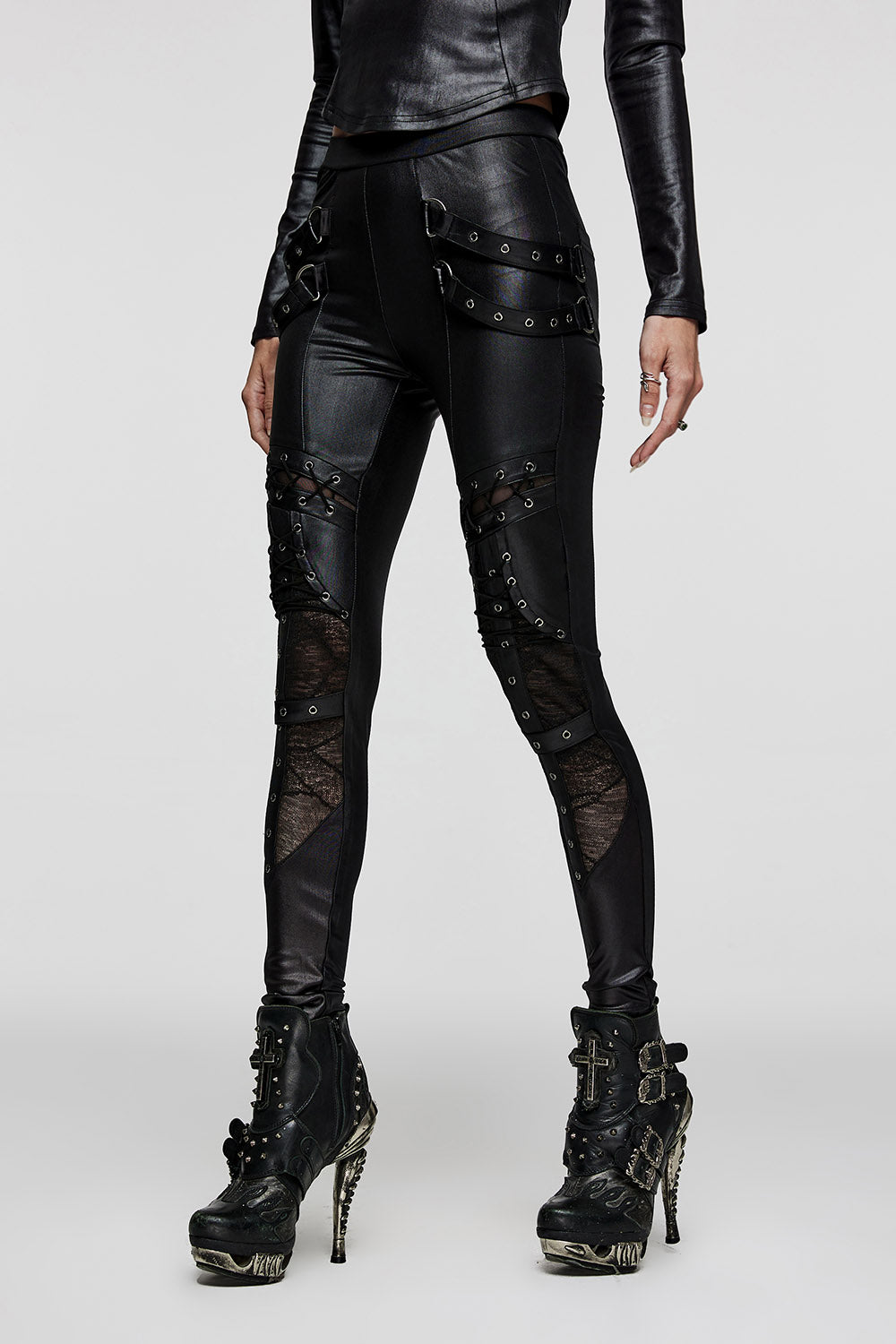 womens leather leggings