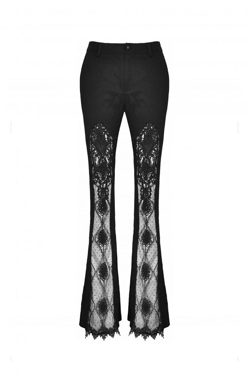 Hippie Goth Flare Pants - womens bottoms - VampireFreaks - Dark In Love