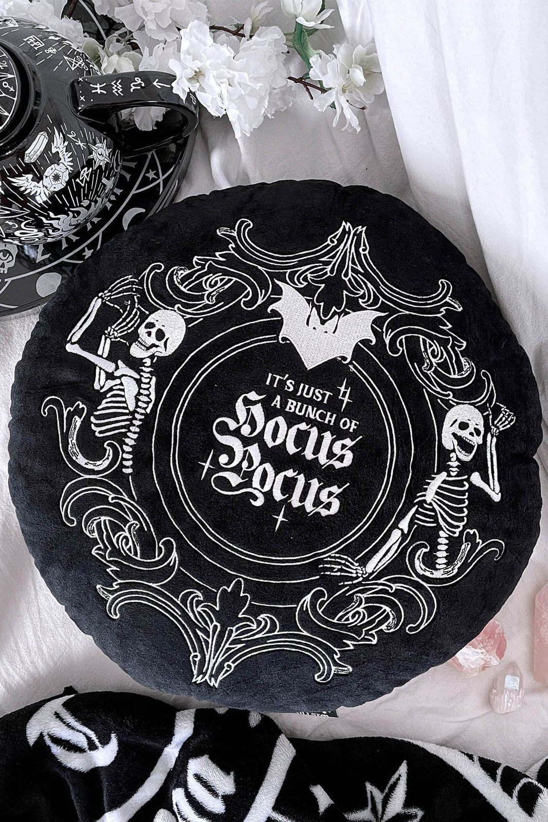 Hocus Pocus Cushion - housewares - VampireFreaks - Killstar