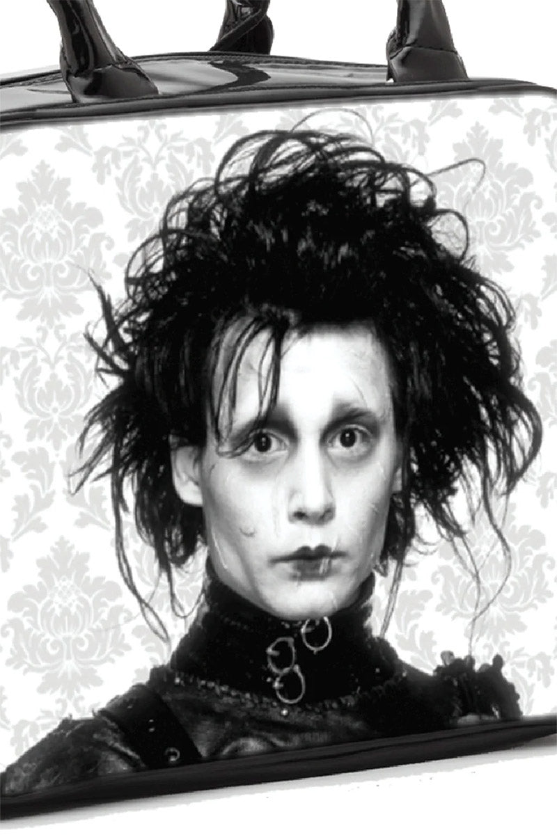 Hold me Edward Scissorhands Fleur De Lis Purse - bags & wallets - VampireFreaks - Rock Rebel