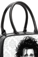 Hold me Edward Scissorhands Fleur De Lis Purse - bags & wallets - VampireFreaks - Rock Rebel