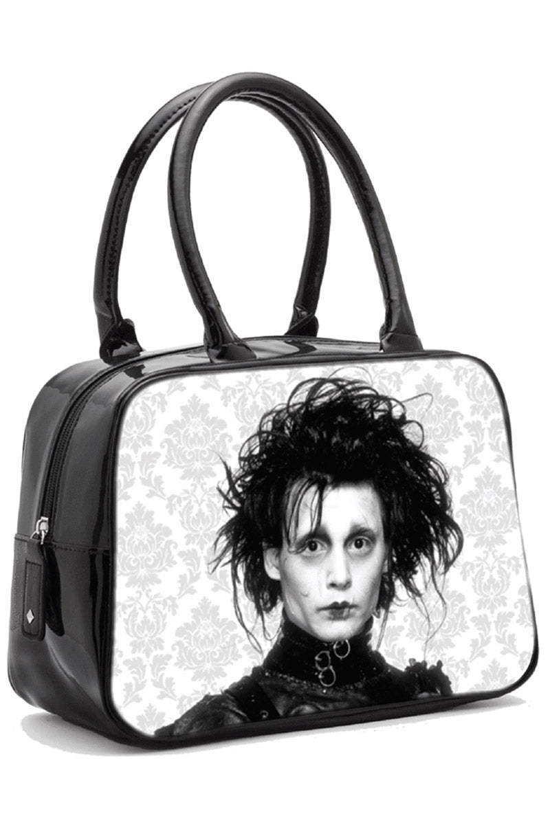 Hold me Edward Scissorhands Fleur De Lis Purse - bags & wallets - VampireFreaks - Rock Rebel