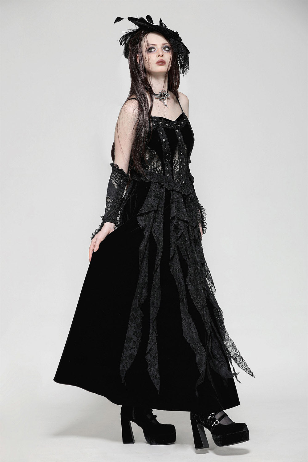 witchy black dress