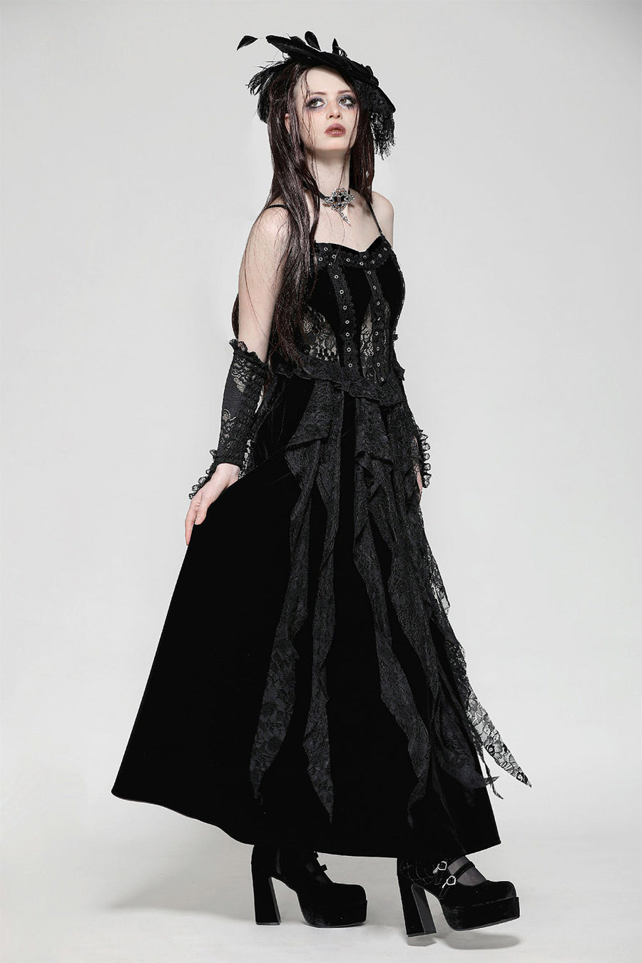 witchy black dress