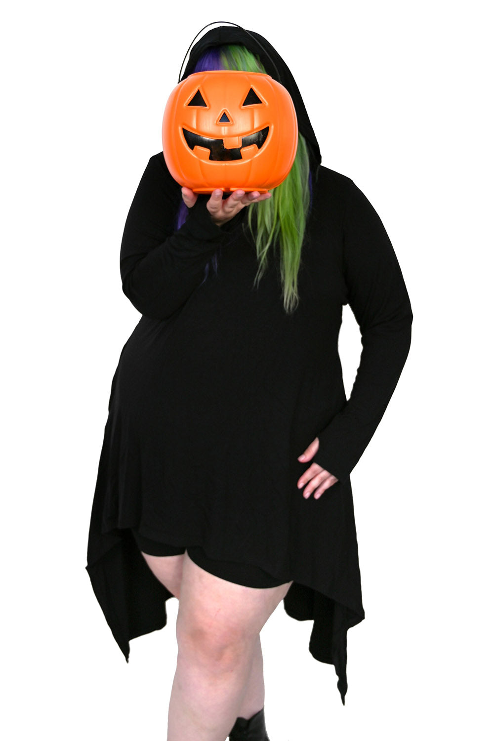 gothic witchy black plus size clothes