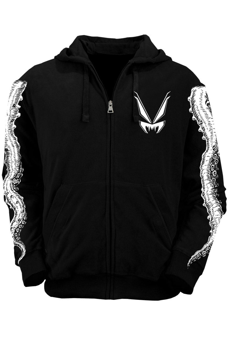 scary religious gothic hoodie