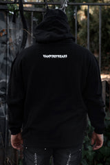 VampireFreaks Dead Mans Chest hoodie with large blue octopus artwork for gothic streetwear steampunk fashion and ocean horror aesthetics