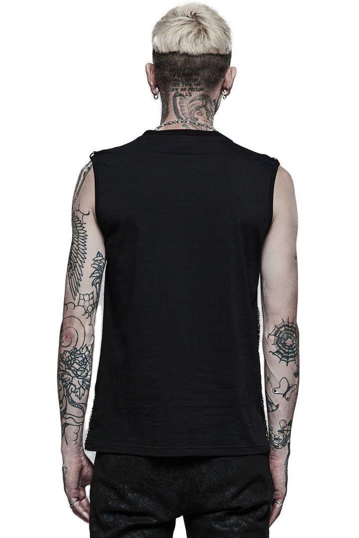 Hoodlum Sleveless Tee - mens tops - VampireFreaks - Punk Rave