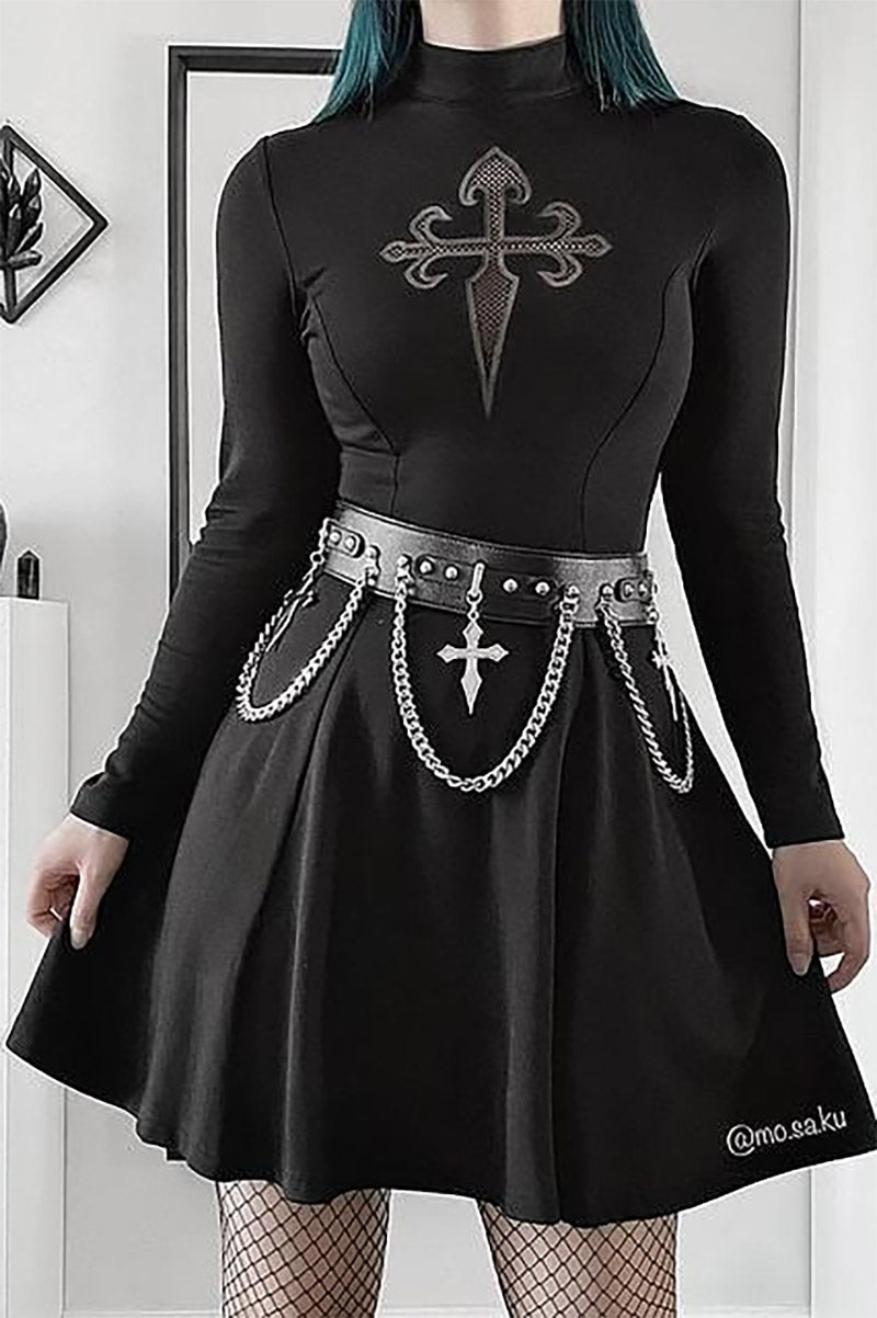 Hope To Die Cross Belt - belts - VampireFreaks - Killstar