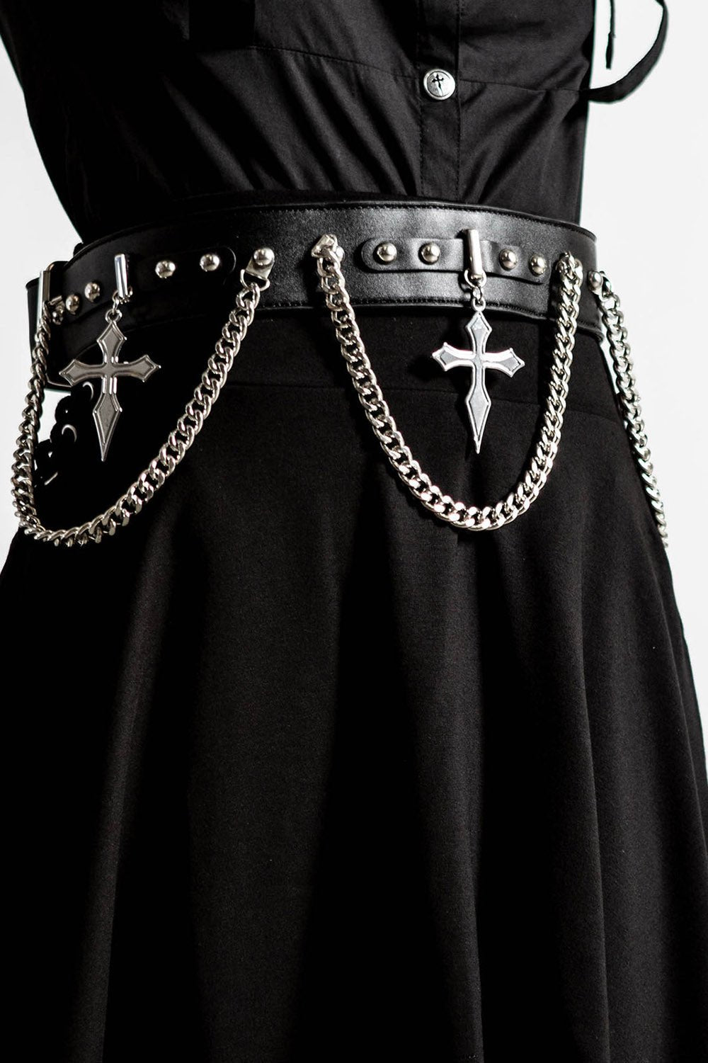 Hope To Die Cross Belt - belts - VampireFreaks - Killstar