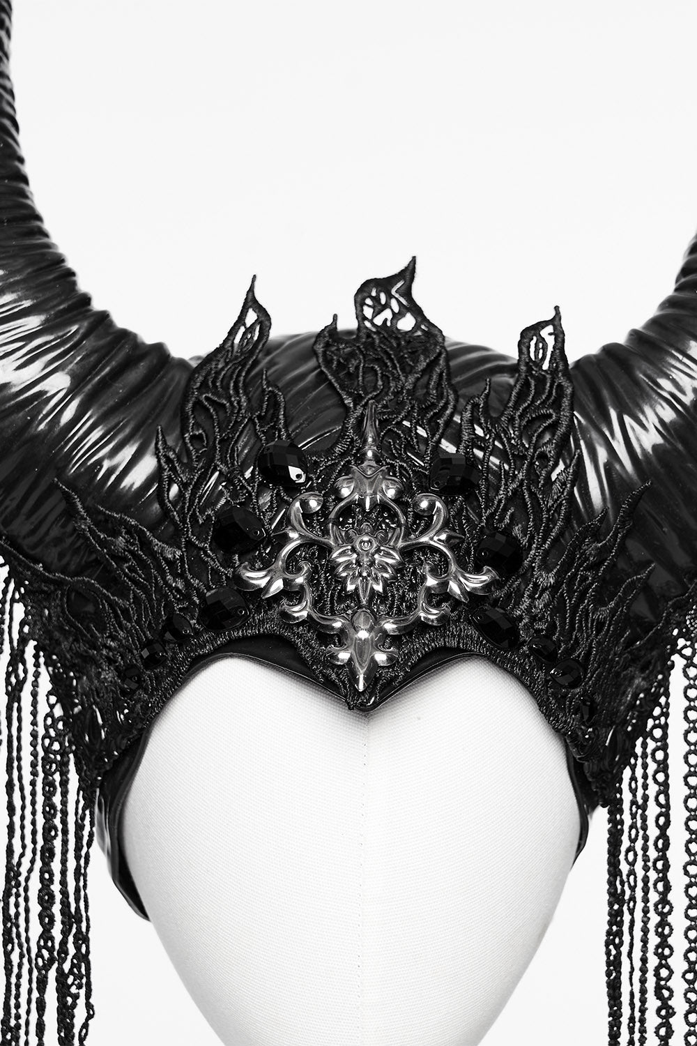 maleficent horned headpiece headdress