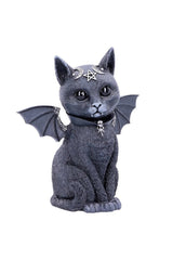 black cat sculpture
