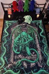 Cthulhu throw blanket