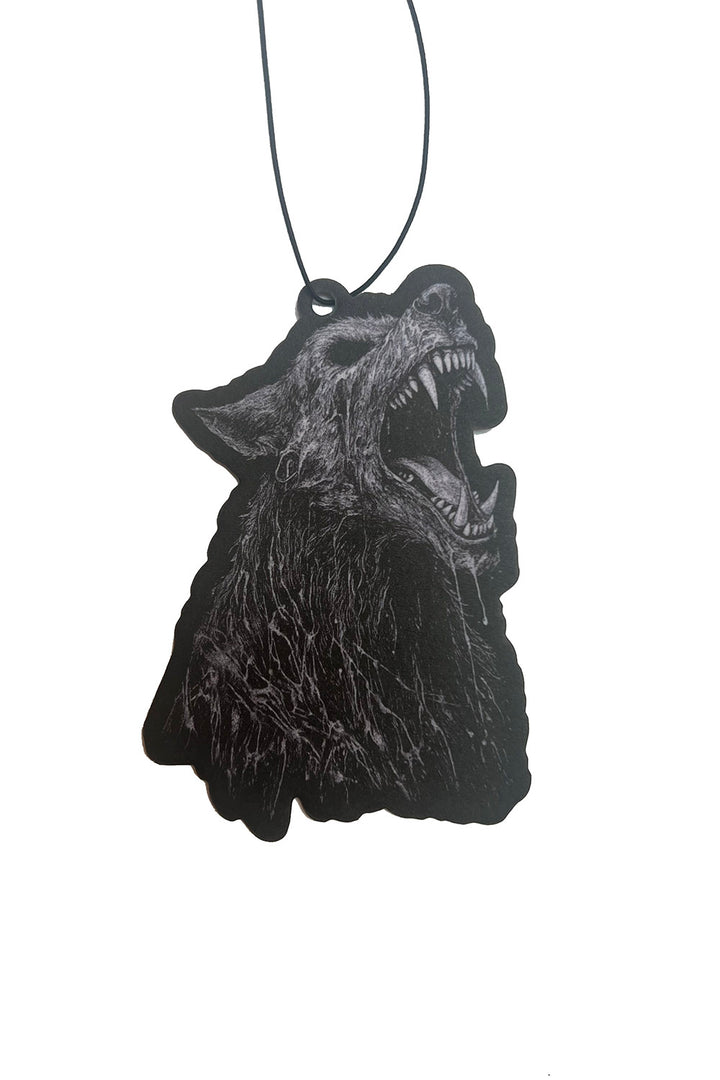 gothic werewolf air freshener for car