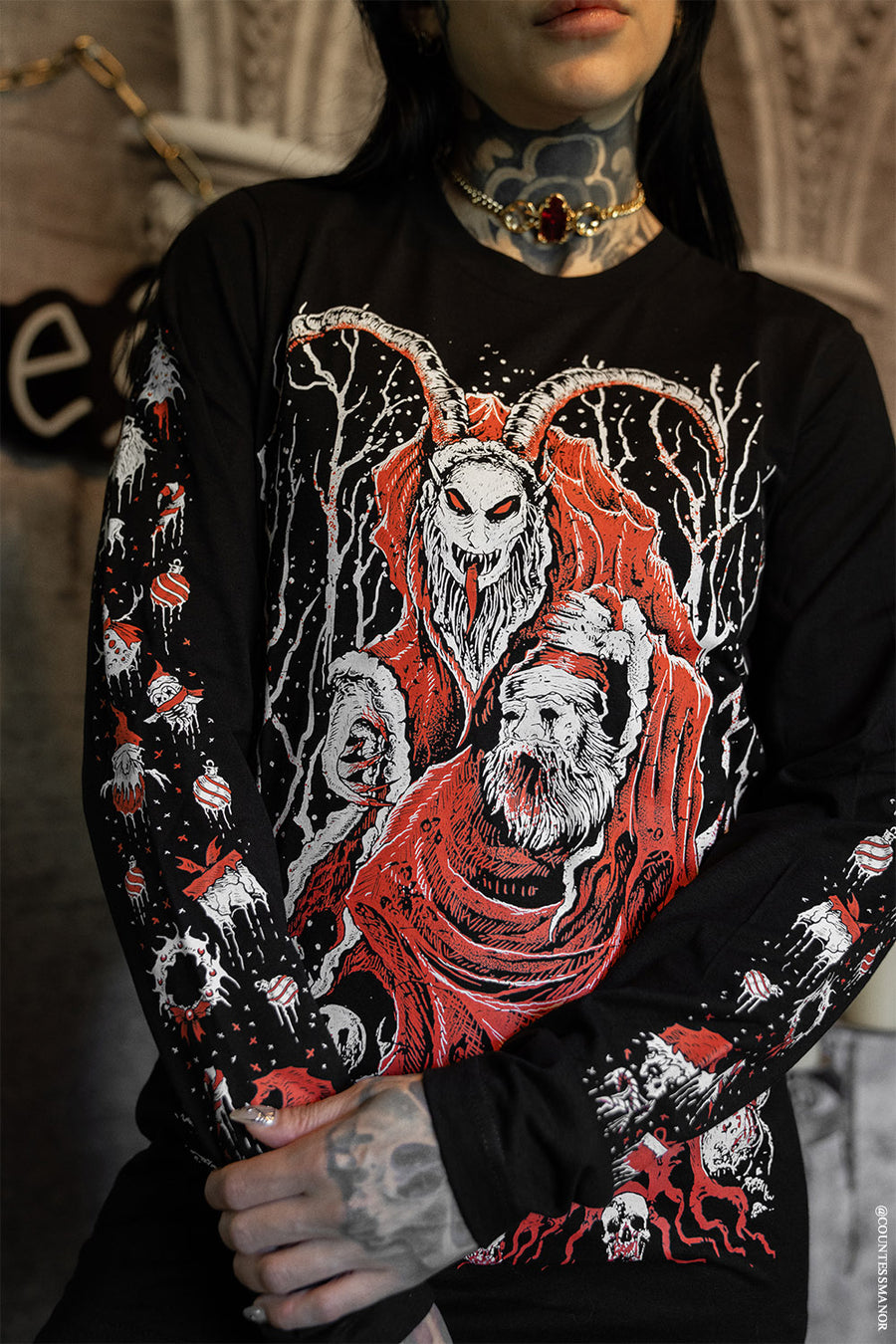 gothic christmas clothing 