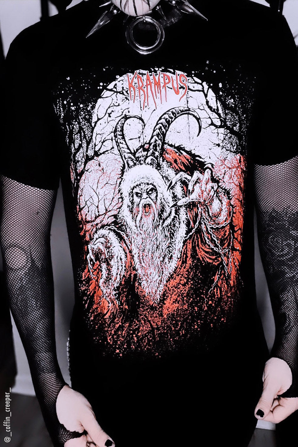 Naughty List Krampus-T-Shirt [mehrere Stile verfügbar]