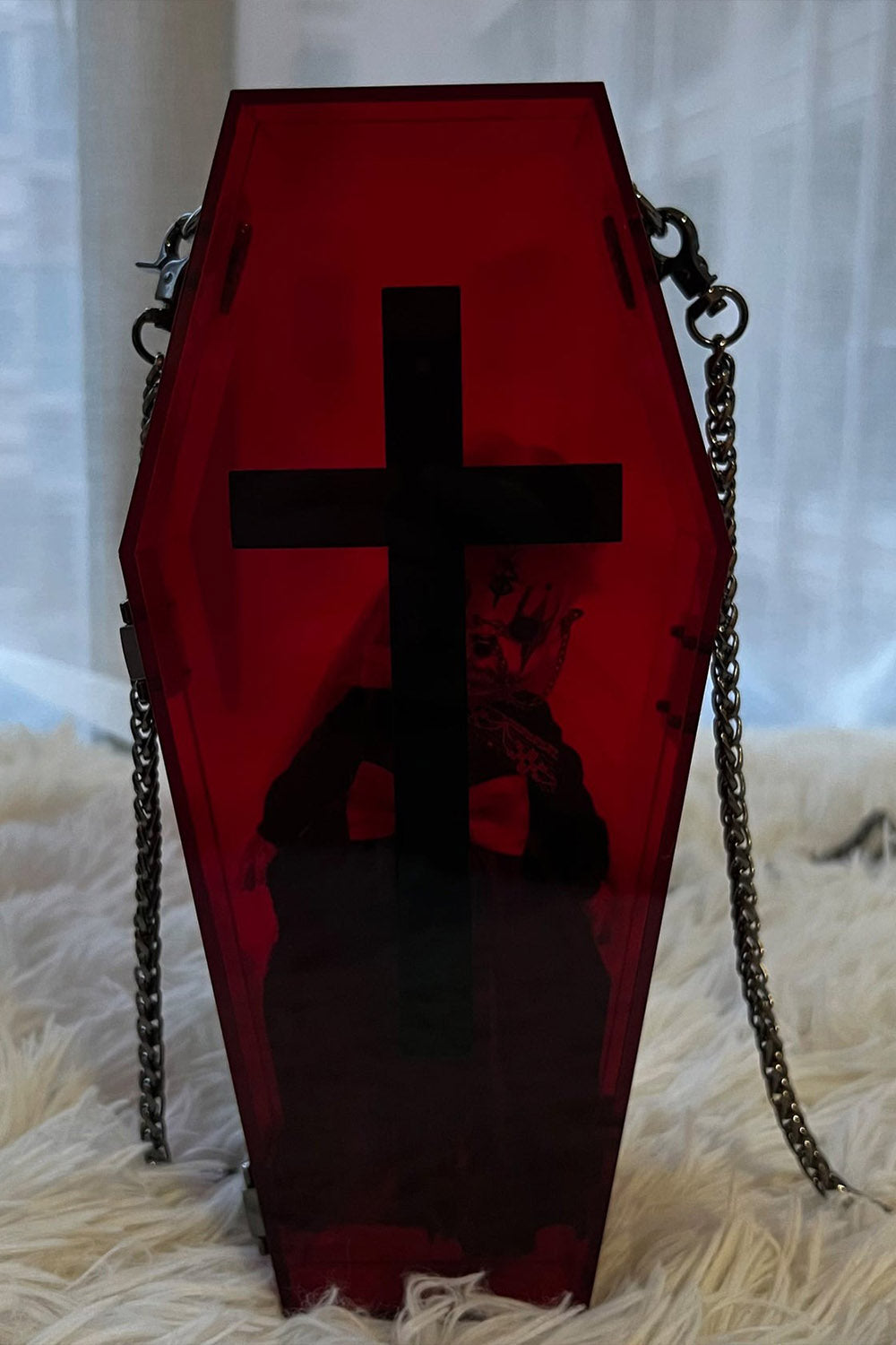 Crypt Keeper Coffin Bag [SCARLET]