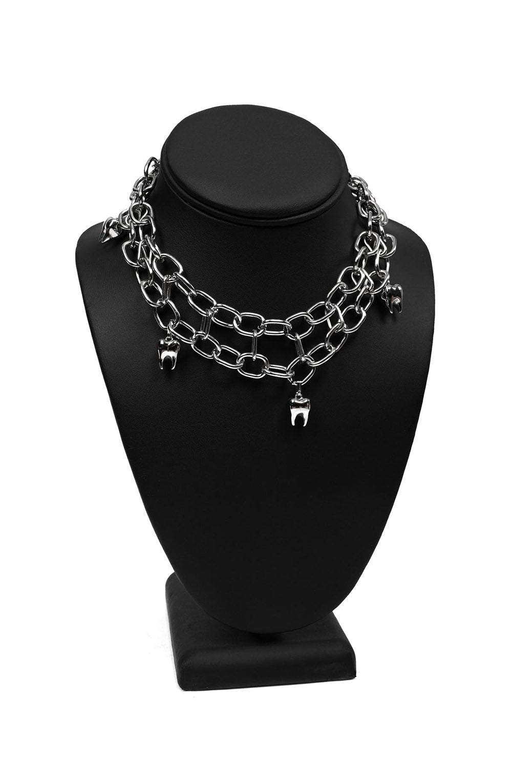 gothic teeth necklace