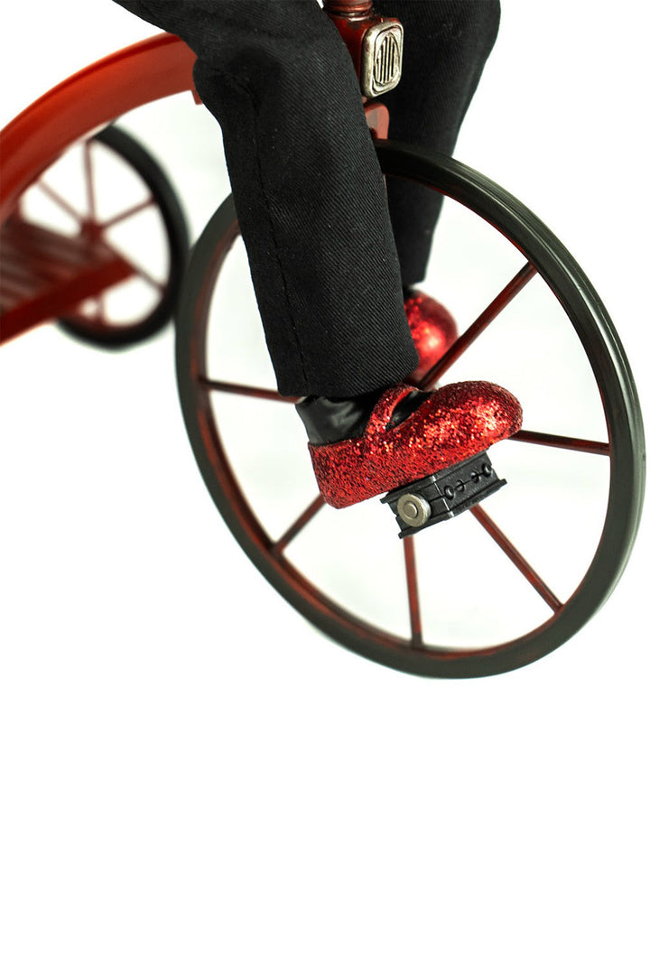 billy the puppet saw riding a tricycle 