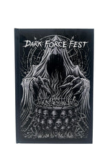 grim reaper logo dark force fest notebook journal 