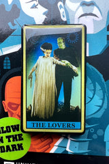 Die Lovers Horror Monsters Tarot Pin