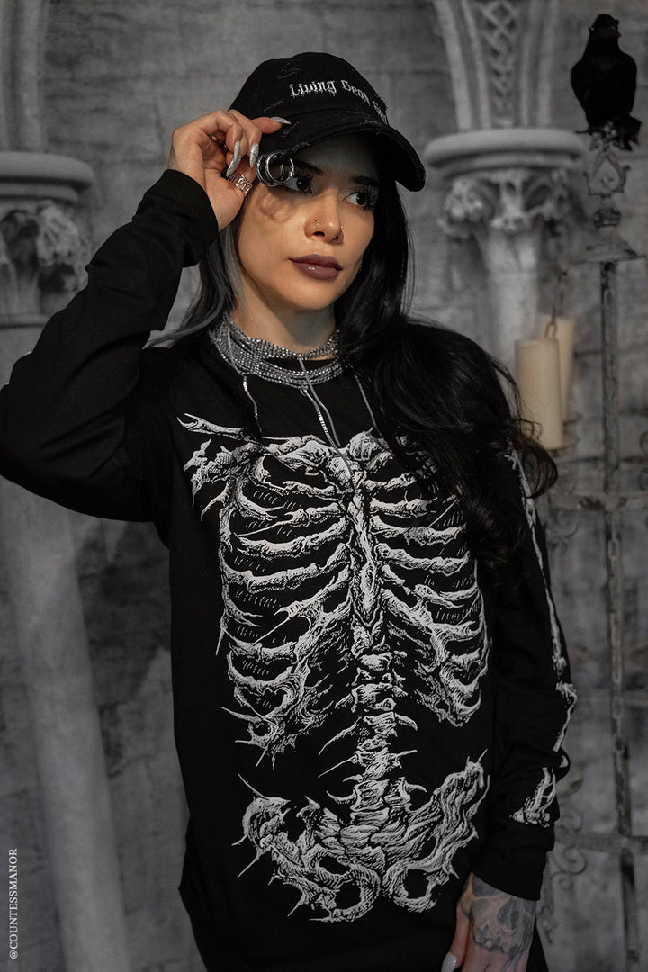 Dead Inside Skeleton T-shirt