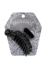 Skeleton Ribcage Hair Claw Clip [BLACK]