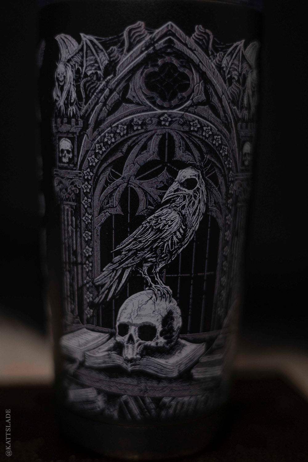 Quoth The Raven 20 oz Travel Mug