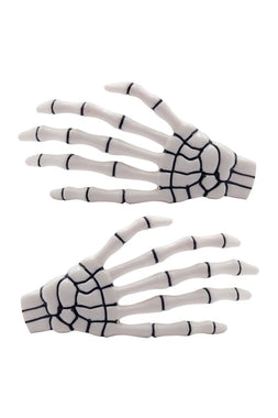Skeleton Bone Hand Hairslides
